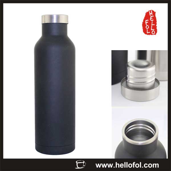 double wall stainless steel keep warm keep cold sport water bottle